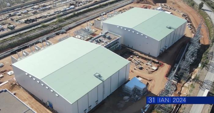 Κατασκευή Σταθμών Μετατροπής Ασπροπύργου - Δαμάστας (timelapse video)