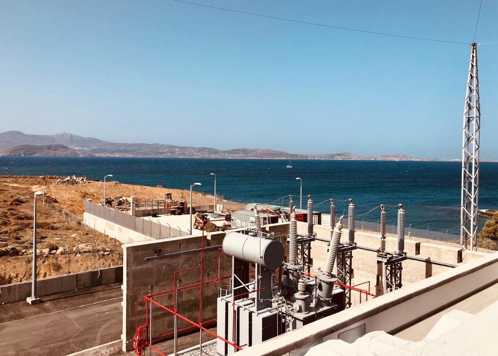 Η Νάξος διασυνδέεται στο Σύστημα Υψηλής Τάσης